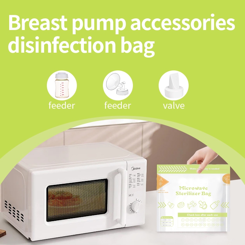 Zwitsal Baby Products - 10 Bolsas Esterilizadoras Reutilizables para Microondas,