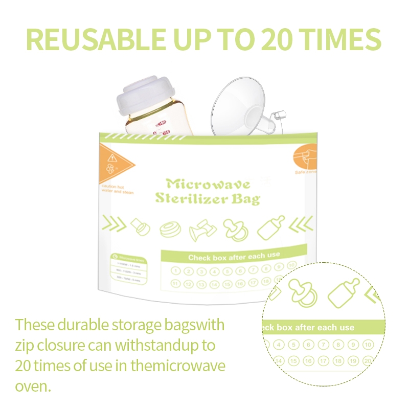 10 Bolsas Esterilizadoras Reut - Zwitsal Baby Products reseña y precio
