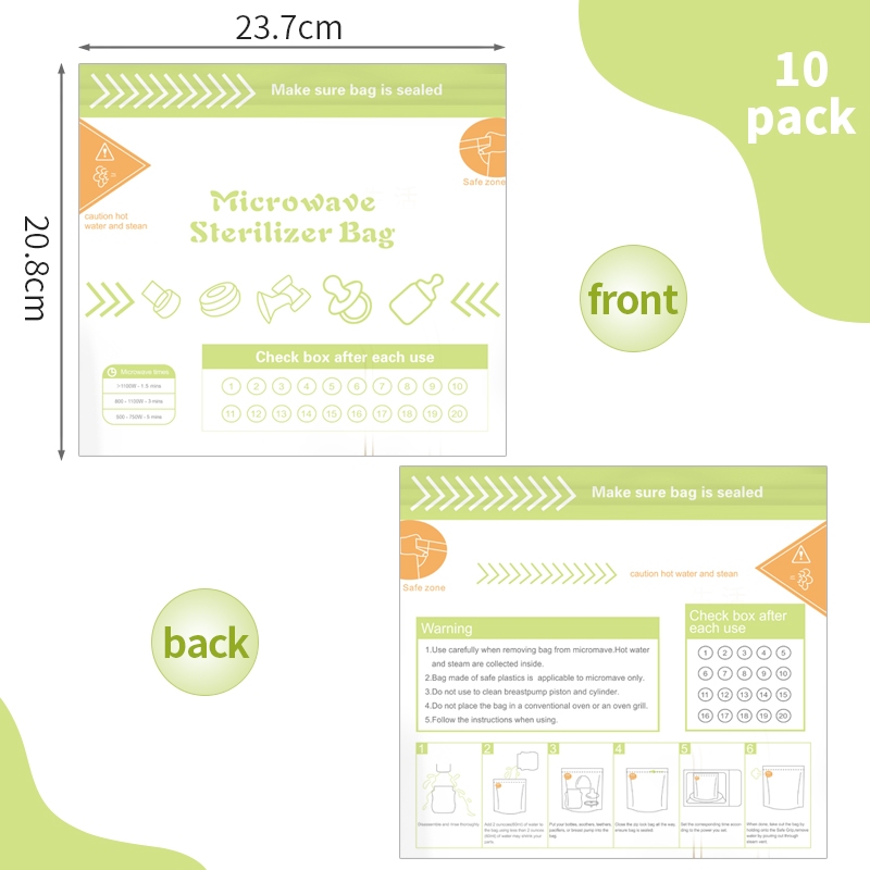 10 Bolsas Esterilizadoras Reut - Zwitsal Baby Products reseña y precio